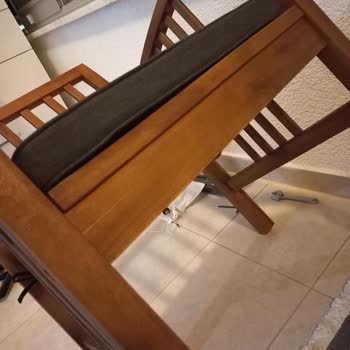 Bauhaus Sunfun Diana Gartenmöbel beschädigter Einzelstuhl und kein Umtausch möglich