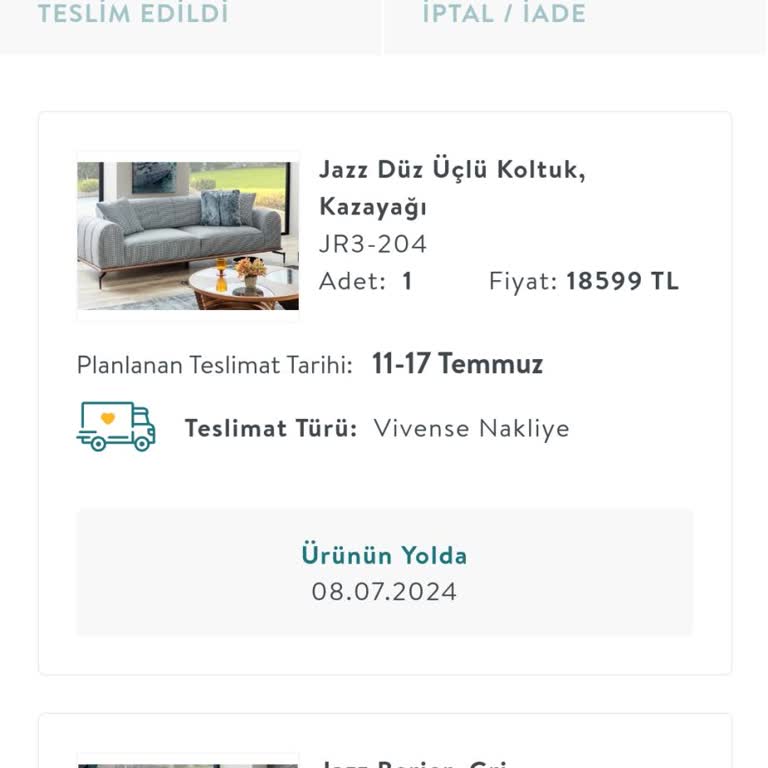Vivense Gelmeyen Kargo Ve Bilgilendirme Yapılmaması