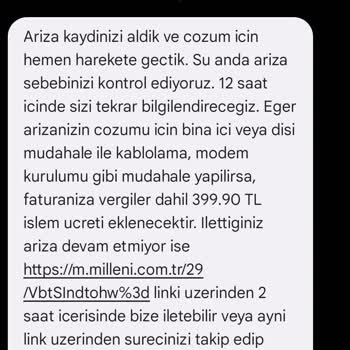 Millenicom Hattımı Ne İptal Ediyorlar, Ne De Bağlantı Problemini Çözüyorlar