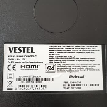 Vestel TV Arıza Görüntü Yok