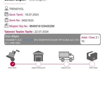 Horoz Lojistik Kargo Gecikmesi Teslim Edilmedi