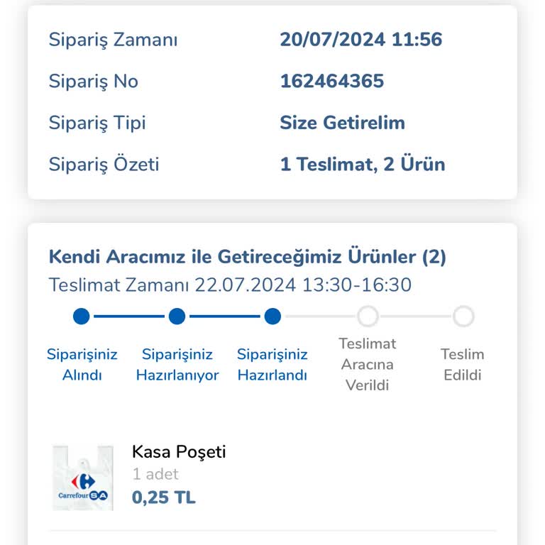 Carrefour SA Hizmet Eksikliği Ürün Arkasında Değiller