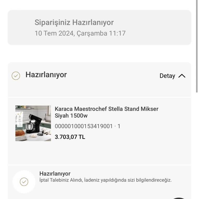Karaca Züccaciye Karaca Mağduriyeti İade Süreci