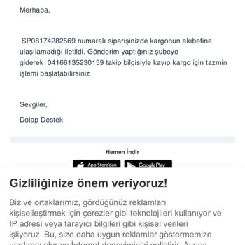 Sürat Kargo Kargomu Kaybetti Ve Tazminatı Ödemiyor