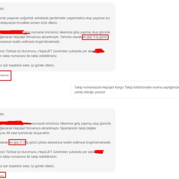 Hepsiburada Yurt Dışı Sipariş Pişmanlığı