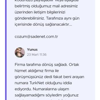 Sadenet İptal Edilen İnternetten Hala Fatura Gelmesi