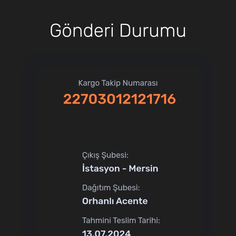 Sürat Kargo İadeyi Ulaştırmadı. İlgili Kimse Yok Dönüş Yapılmıyor
