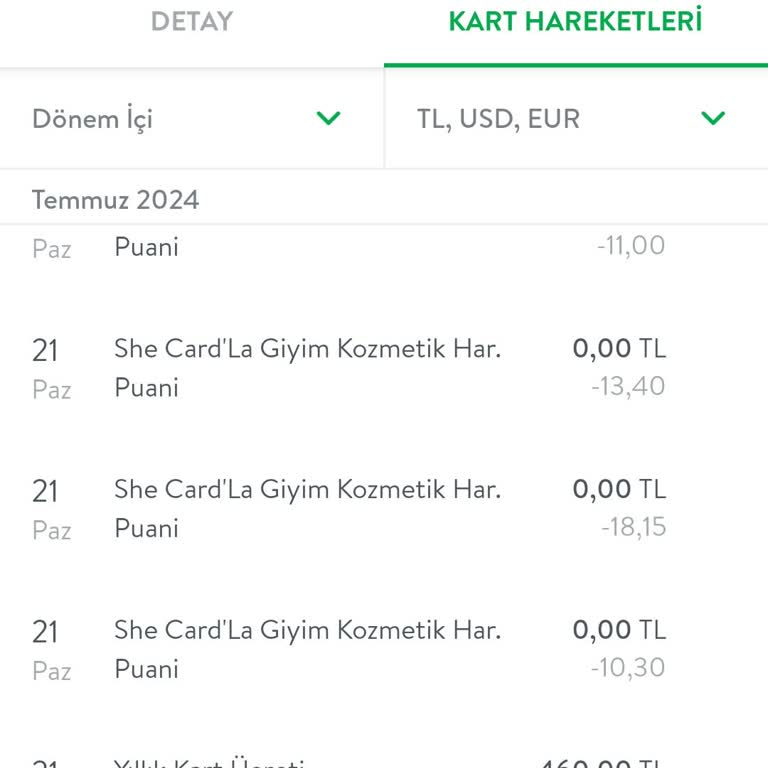 TEB Yıllık Kart Aidatı