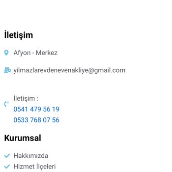 Afyon Da Yılmazlar Evden Eve Nakliyat Mağdur Ediyor Dikkat