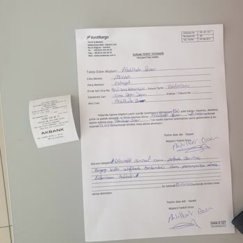 Hasarlı Ürün Sürat Kargo Ürünü Hasarlı