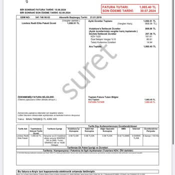 Vodafone De Fahiş Fiyat Artışı