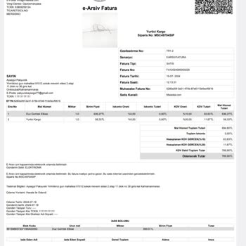 MiaSista Butik Ürünün Ücretini Ödedim Kapıda Bir Daha İstediler