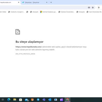 Hepsiburada.com Sistemi Açılmıyor