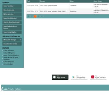 ÖSYM Nin KPSS Sınav Görevlendirme Ücreti