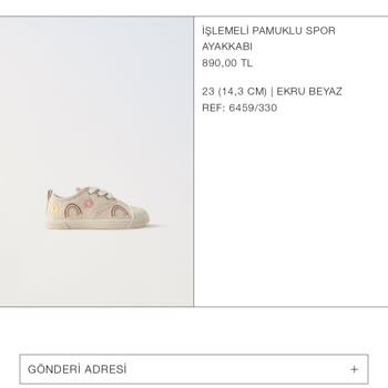 Zara Yanlış Numara Ayakkabı Ve Yetersiz Müşteri Hizmetleri