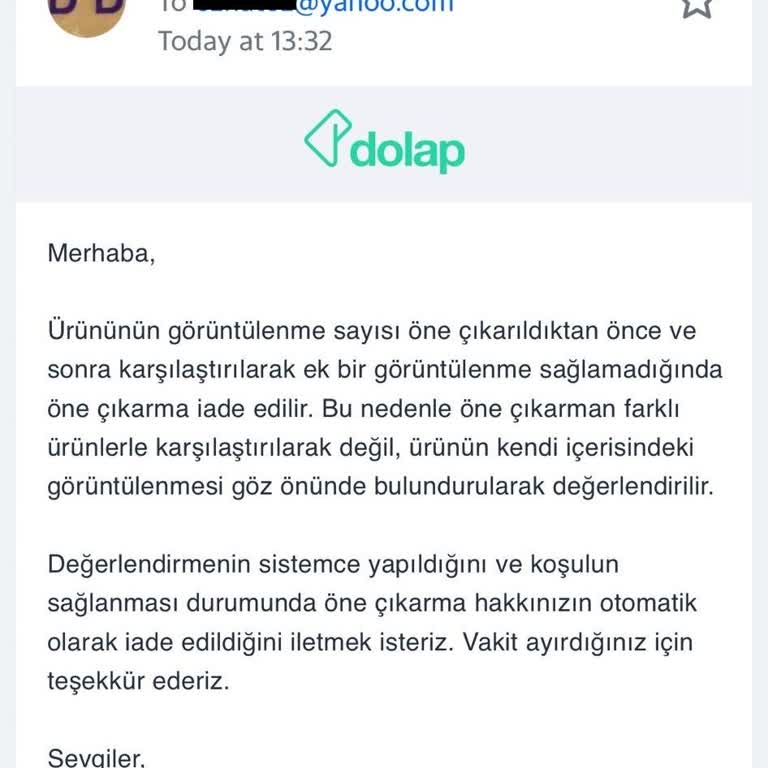 Dolap Uygulamasın Ürün Öne Çıkarmadaki Sorunları Çözememe Problemi...