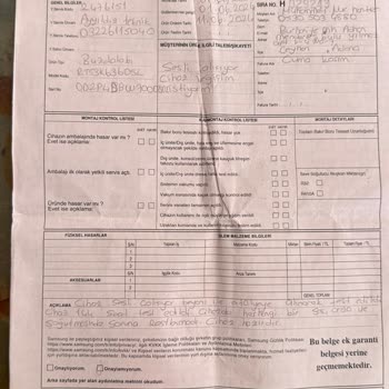 Samsung Bu Dolabım Tamire Gittikten Sonra Problem Çoğaldı.