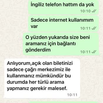 Türk Hava Yolları'nın Müşteri Hizmetlerinde Hakaret Ve İlgisizlik