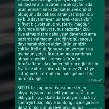 Lookzeel Satın Aldığım Adidas Ayakkabı 5 Ayda Çöp Oldu Ve Yardımcı Olunmuyor