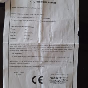 Teknosa/Marmaris RKS Elektrikli Bisiklet