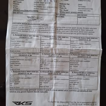 Teknosa/Marmaris RKS Elektrikli Bisiklet