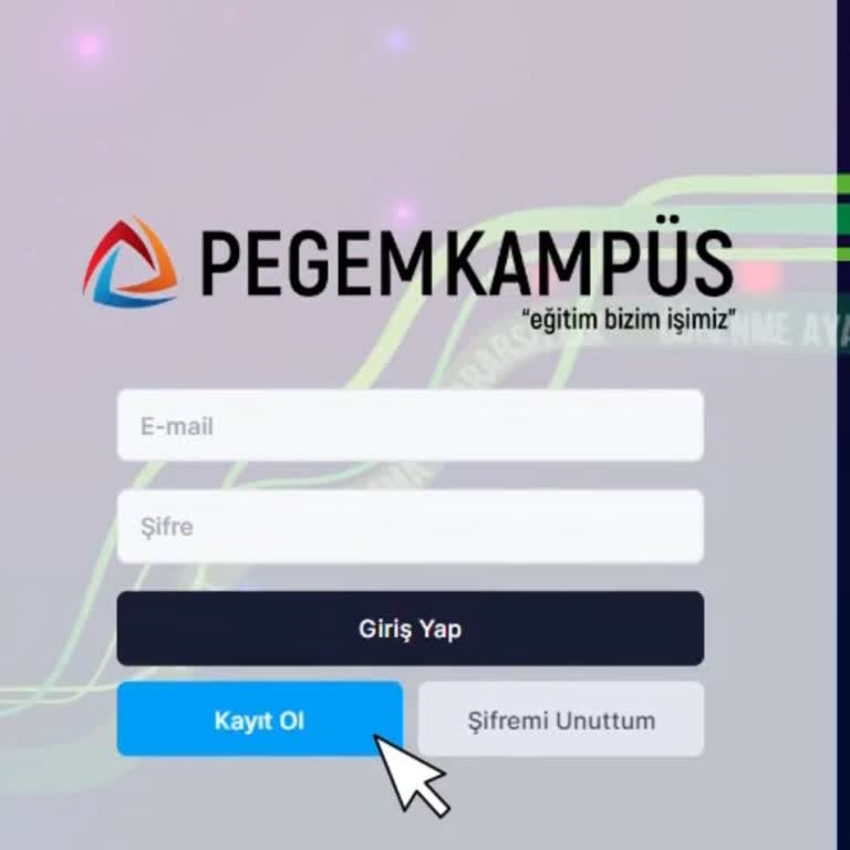 Pegem.net Aktivasyon Kodunun Verilmesini İstiyorum