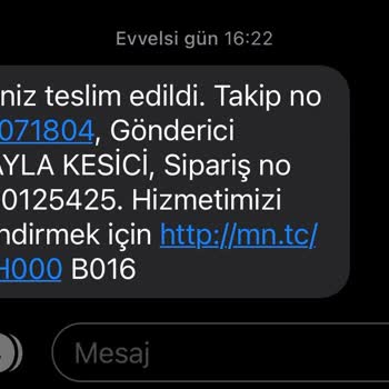 MNG Kargo Sipariş Farklı Bir Adrese Gönderildi, Şubeye Ulaşamıyorum.
