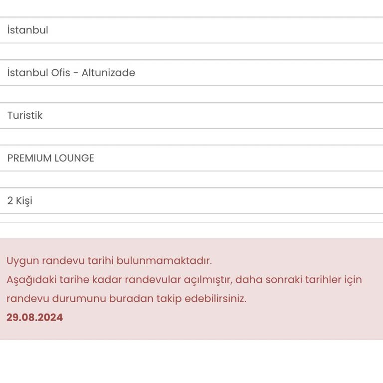 İdata İtalya Randevu Yok
