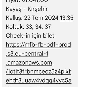 Kamil Koç Müşteri Hizmetleri İletişim Sorunu