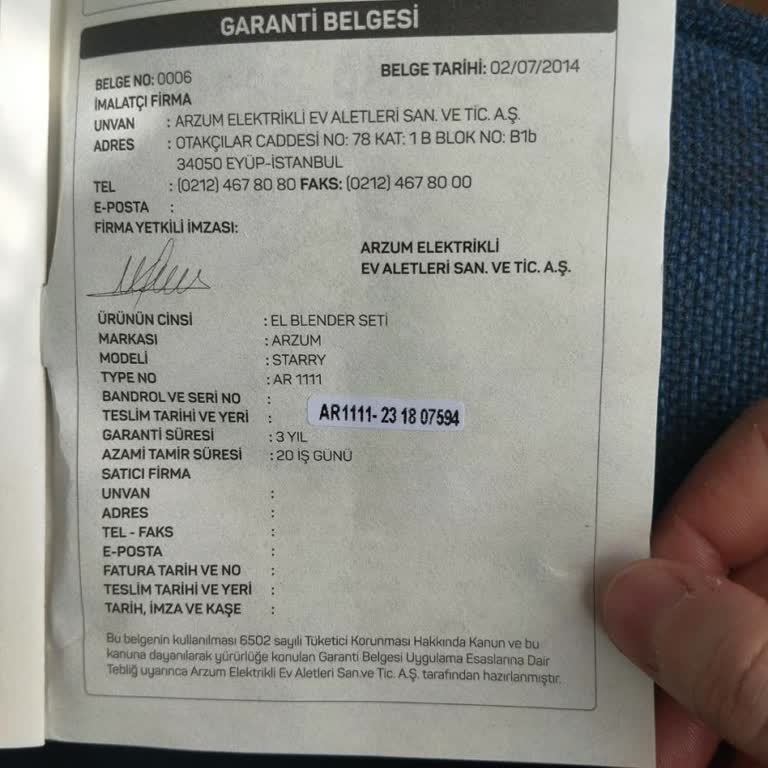 Arzum Blender Çırpıcı Başlığı