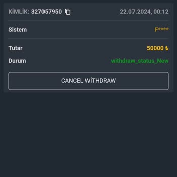 Rexusbet Asla Ödeme Yapmıyor