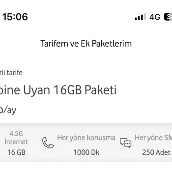 Vodafone Pişmanlıktır Mağdur Oldum