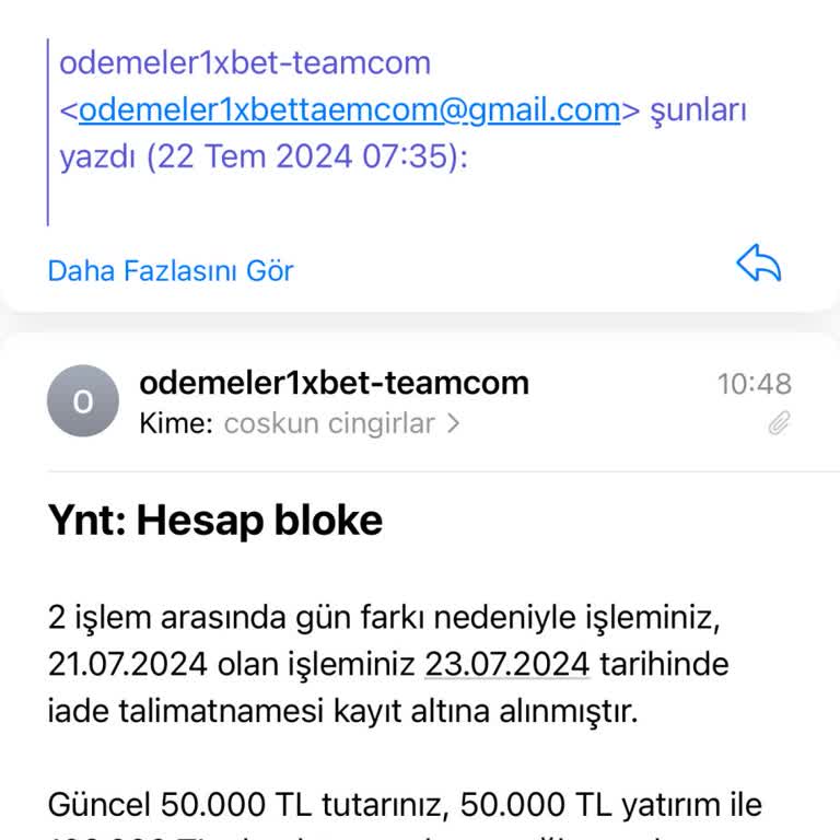 1xbet Ve Bağlı Firmalarla Yaşadığım Olumsuz Deneyim