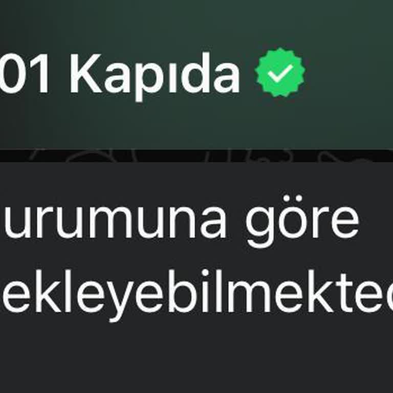 "A101 Kapıda" Aldığım Ürünleri Stokta Yok Diye Farklısıyla Değiştirdi