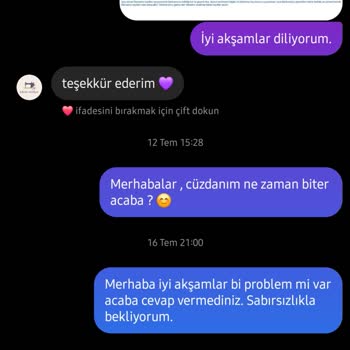 Eleni Atölye Satıcı İle Günlerdir İletişim Kuramadım