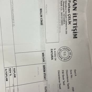 Furkan İletişim Yanıltıcı Reklam Ve Eksik Ürün Teslimatı