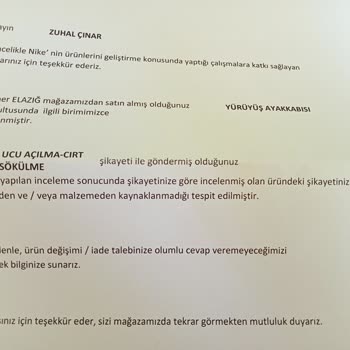Nike Markası Hayal Kırıklığı
