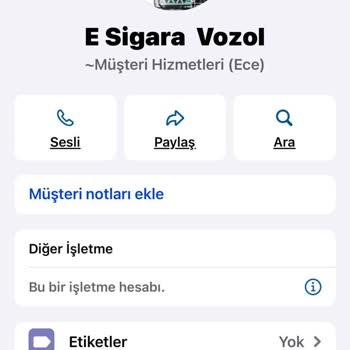 Vozol Marka Elektronik Sigara Satıcıları Siparişimizi Göndermedi.