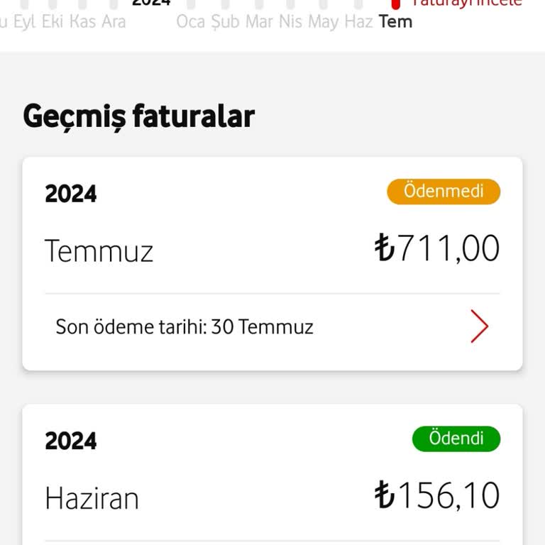 Vodafone Fatura İtirazı Ve Haksız Zam Hakkında Şikayet