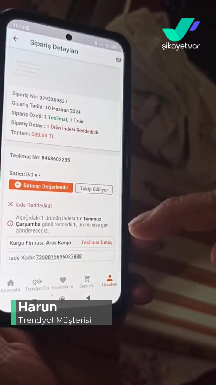 Trendyol Görseldeki Ürün Farklı Gelen Ürün Farklı! videonun kapak resmi
