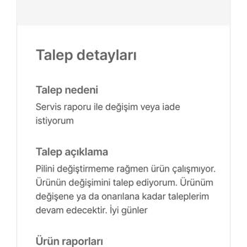 Hepsiburada Loobex Ürününü Onarım Yapmıyor Ve Yeni Ürün Göndermiyor