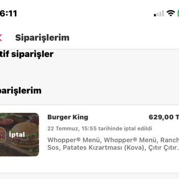 Yemek Sepeti Saçmalığı