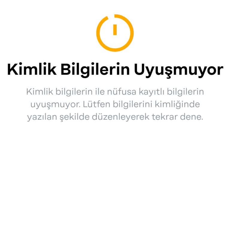 Papara Kimlik Doğrulama Hatası