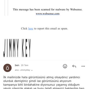 Jimmy Key İlgisiz Çözümsüz Firma