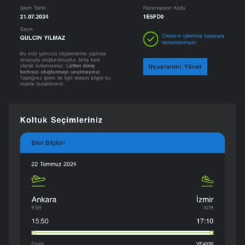 AJet (Anadolu Jet) Uçağa Alınmayan Yolcu