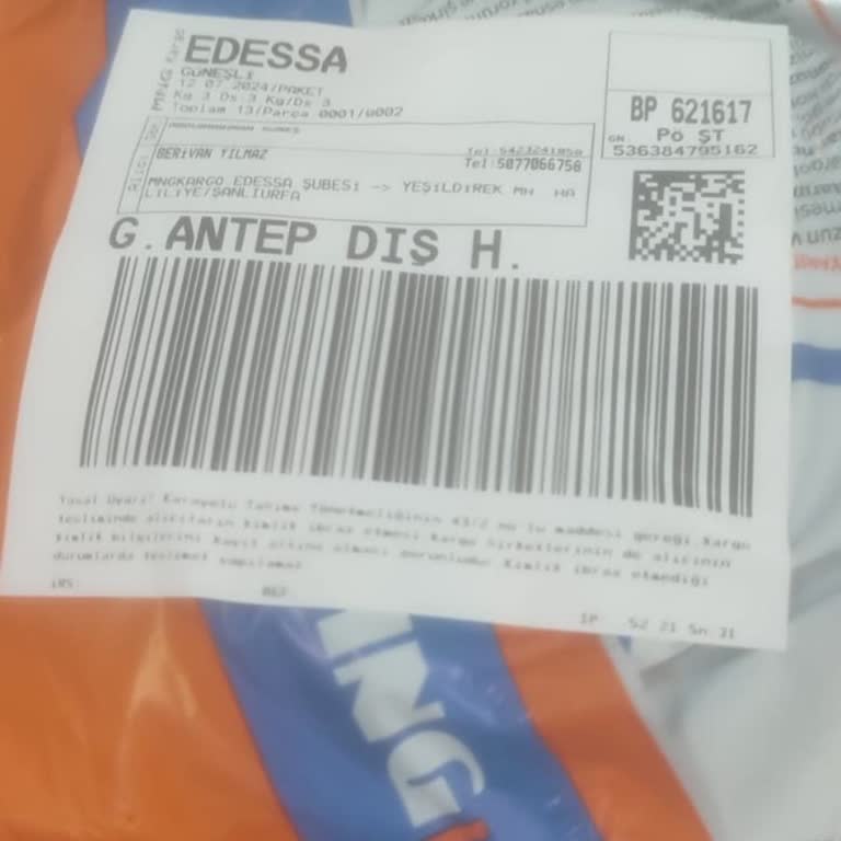 MNG Kargo Güneşli Şubesi Lütfen Yardımcı Olun Bana