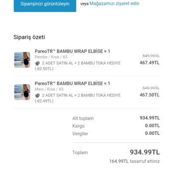 Pareotr Yanlış Ürün Gönderimi Ve İletişim Sorunları