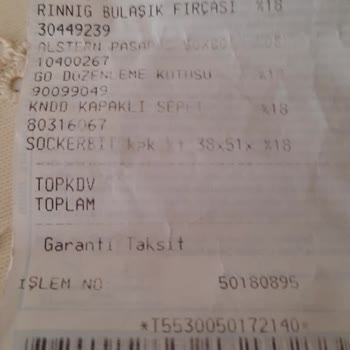 IKEA Kapaklı Sepet Paslandı