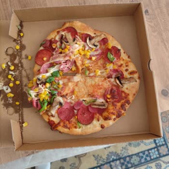 Pizza Hut GetirYemek Sipariş Bozuk Geldi