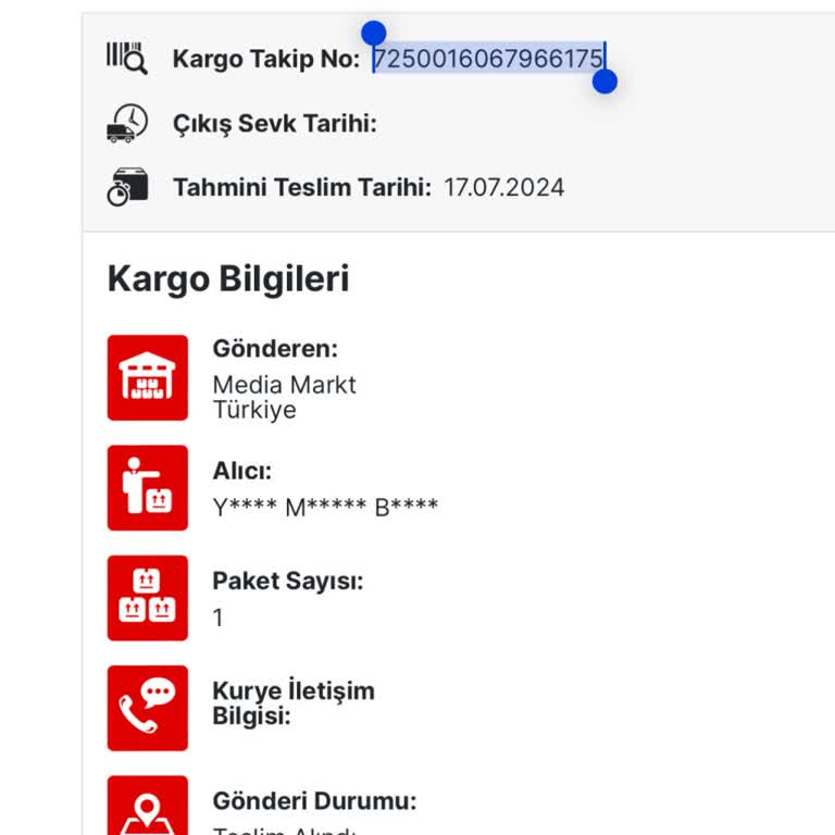 Media Markt Siparişten Haber Yok